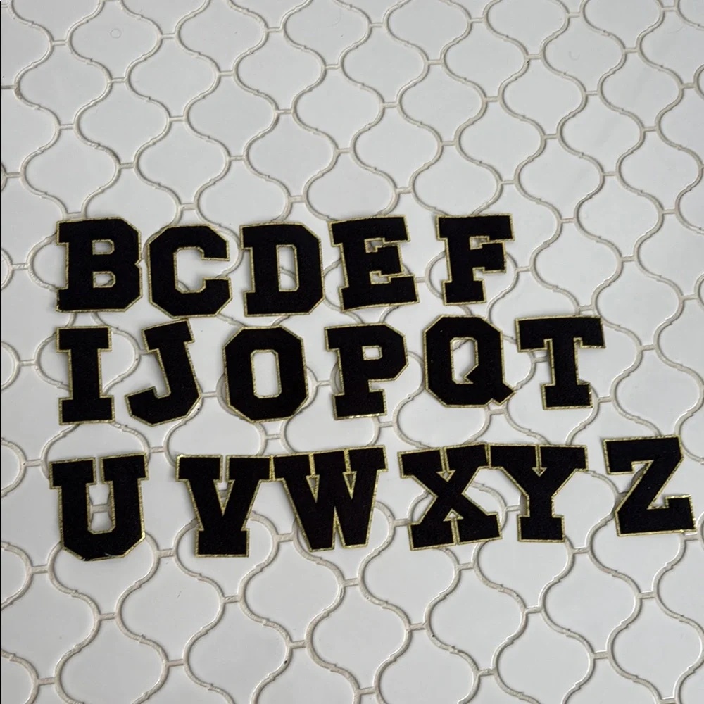 So many patches! Hearts, disco balls, letters, etc. - Picture 9 of 15